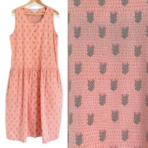 Vintage Segrets Sun Prints Dress, Women's Medium